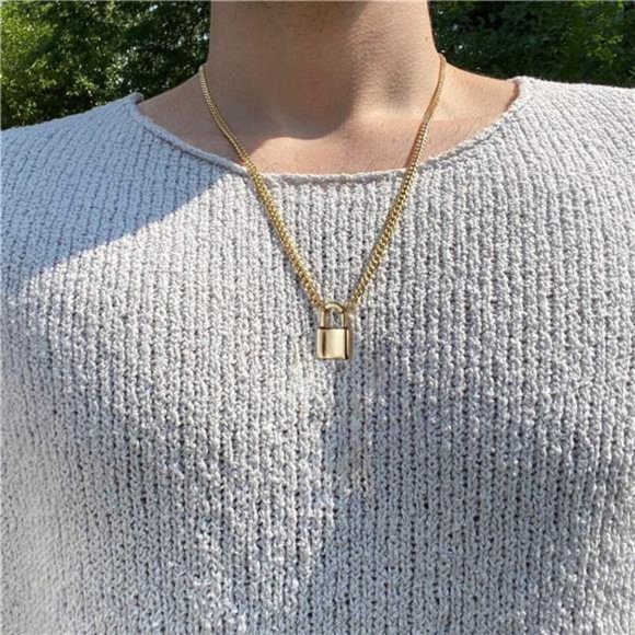 Dainty Layered Choker Necklace, Handmade 14K Gold Plated Y Pendant Necklace - Picture 4 of 7